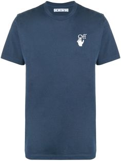 Off-White футболка с логотипом Arrows и короткими рукавами