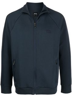 Boss Hugo Boss свитер на молнии с длинными рукавами