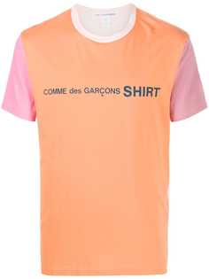 Comme Des Garçons Shirt футболка в стиле колор-блок