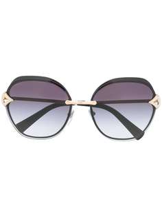 Bvlgari square tinted sunglasses