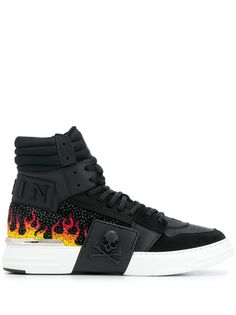 Philipp Plein кроссовки с кристаллами