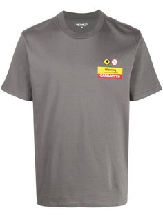 Carhartt WIP футболка Warning
