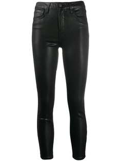 LAgence Margot leather-look trousers