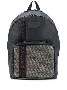Bally Sarkis logo tape backpack