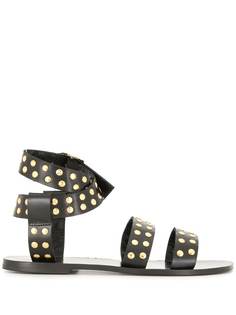 ANINE BING Gia studded sandals