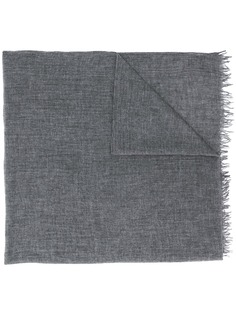 Faliero Sarti raw edge cashmere scarf