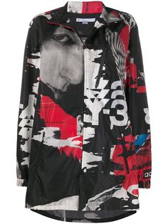 Y-3 abstract print jacket