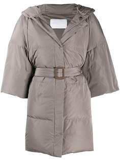 Fabiana Filippi padded mid-length coat