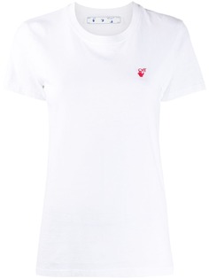Off-White embroidered logo T-shirt
