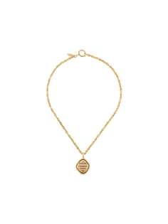 Chanel Pre-Owned колье 1980-х годов с подвеской-логотипом