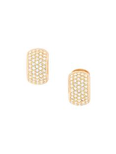 Christian Dior клипсы с кристаллами Swarovski