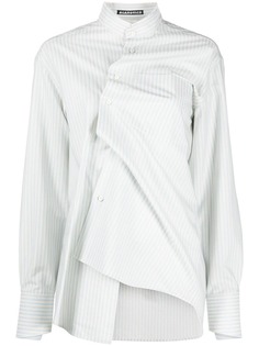 Aganovich deconstructed striped shirt