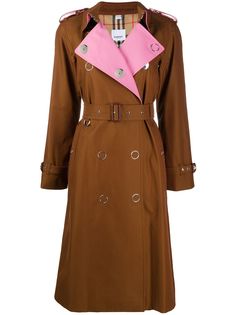 Burberry gabardine trench coat