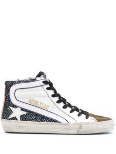 Golden Goose высокие кеды Slide