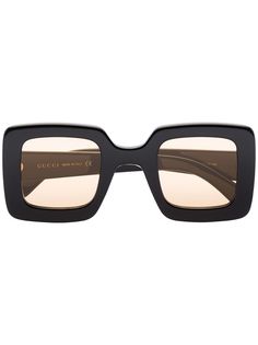 Gucci Eyewear солнцезащитные очки в квадратной оправе