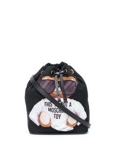 Moschino сумка-ведро Teddy Bear