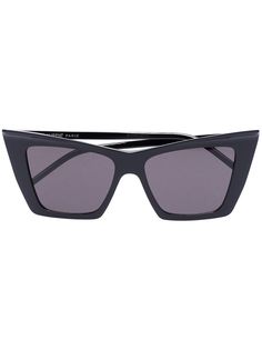 Saint Laurent Eyewear солнцезащитные очки в оправе кошачий глаз