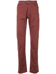 Gieves & Hawkes прямые джинсы средней посадки