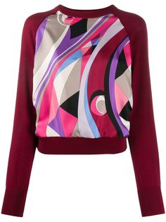 Emilio Pucci geometric-print jumper