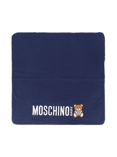 Moschino Kids одеяло с логотипом