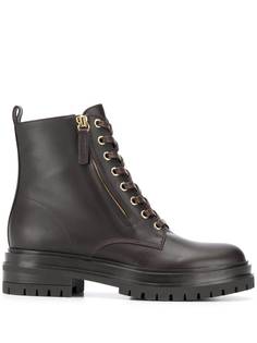 Gianvito Rossi ботинки на шнуровке