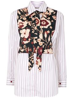 Ports 1961 рубашка с цветочным принтом и длинными рукавами