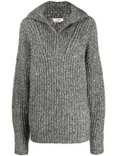 Isabel Marant Étoile джемпер крупной вязки на молнии