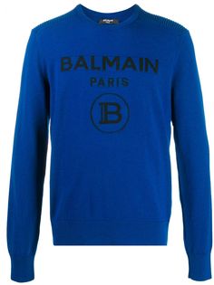 Balmain джемпер с логотипом