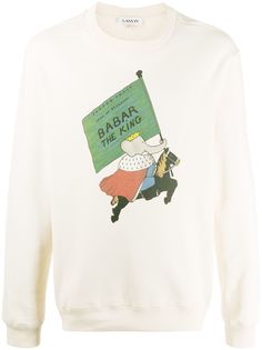 LANVIN толстовка Babar с принтом