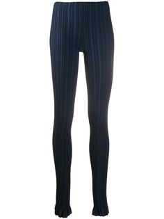 Acne Studios брюки скинни в рубчик