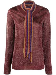Missoni трикотажный топ с завязками
