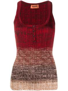 Missoni трикотажный топ без рукавов