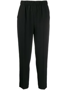 Escada укороченные зауженные брюки