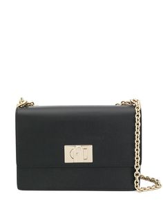 Furla сумка через плечо 1927 из зернистой кожи
