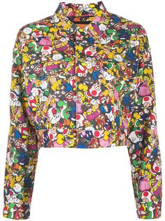 Levis джинсовая куртка Trucker из коллаборации с Super Mario Levis®
