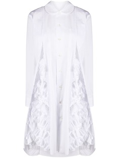 Comme Des Garçons Comme Des Garçons рубашка с длинными рукавами и оборками