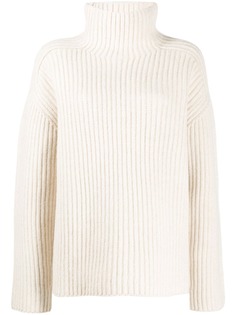 Acne Studios джемпер с высоким воротником в рубчик