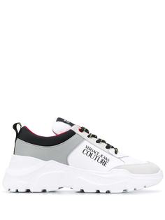 Versace Jeans Couture массивные кроссовки с логотипом