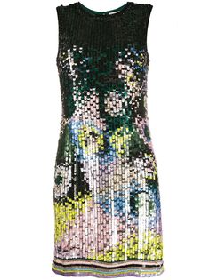 Emilio Pucci платье мини с пайетками
