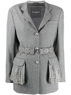 Ermanno Scervino куртка с декорированными карманами