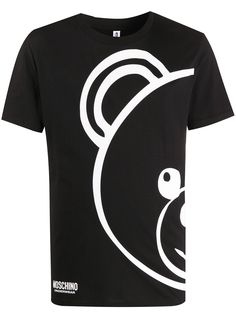 Moschino футболка с принтом Teddy Bear
