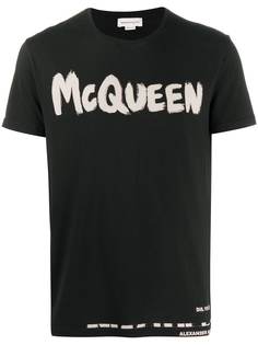 Alexander McQueen футболка с логотипом