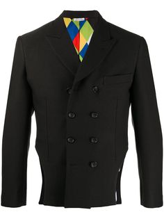 Comme Des Garçons Homme Plus двубортный пиджак с вырезами