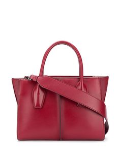 Tods однотонная сумка-шопер Tod`S