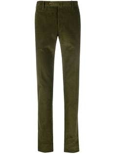 Pt01 вельветовые брюки кроя слим