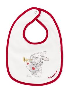 Monnalisa нагрудник с принтом