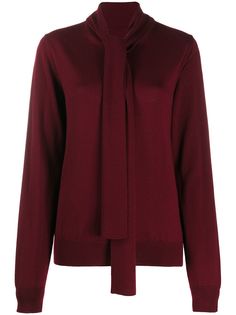 Maison Margiela джемпер с шарфом