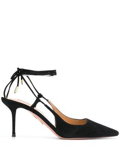 Aquazzura туфли с завязками на щиколотке