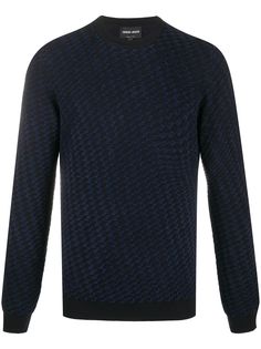 Giorgio Armani джемпер с узором