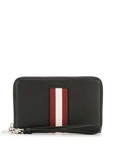 Bally кошелек на молнии с тисненым логотипом